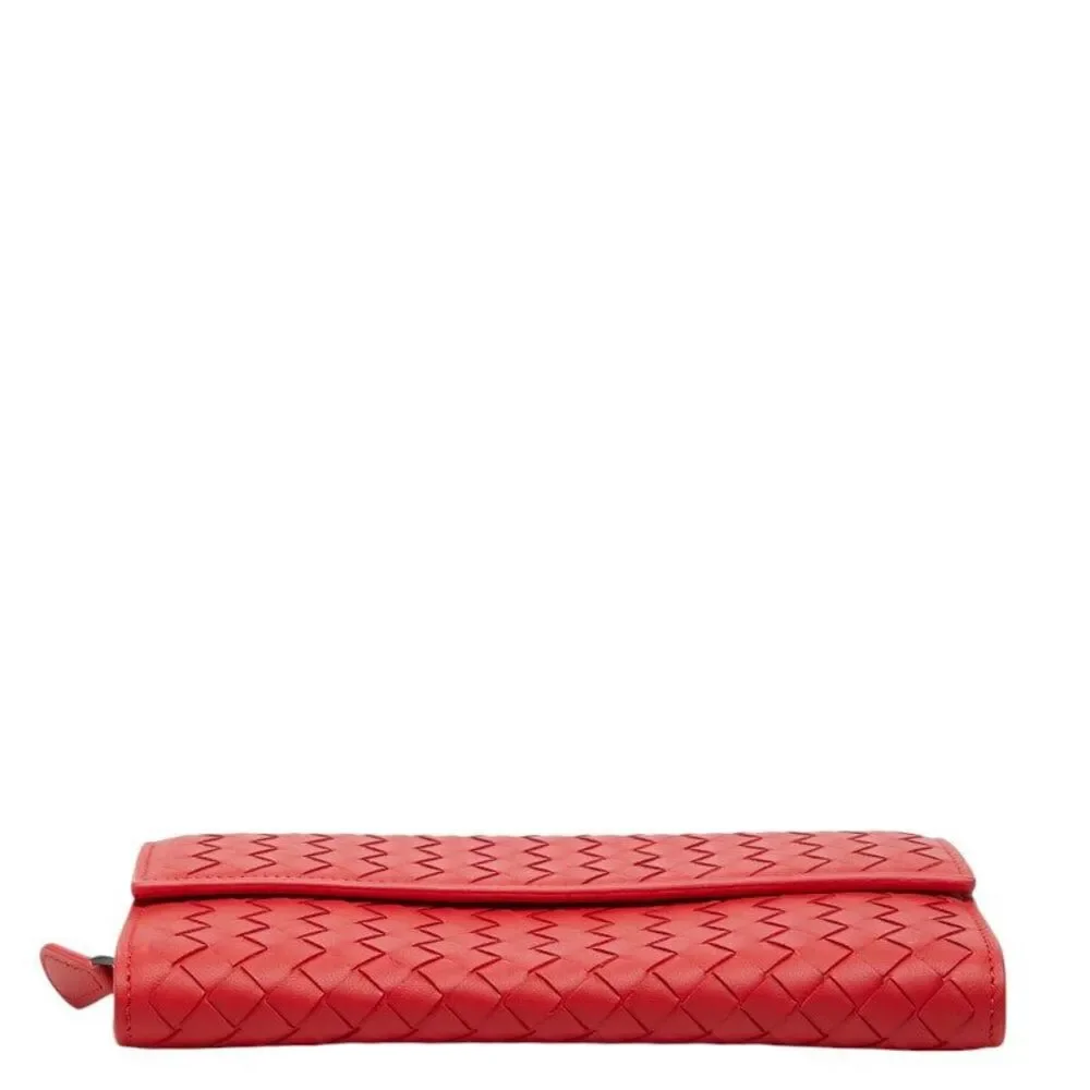 Bottega Veneta Intrecciato Round Zip Wallet